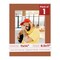 Terra-cotta Red Mat Board for 11x14 Frames - Fits 8.5x11 Photos